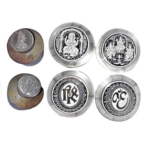 Steel Silver Coin Die Engraving