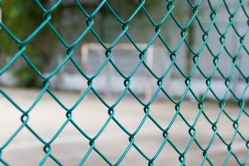 Green PVC Coated Chain Link