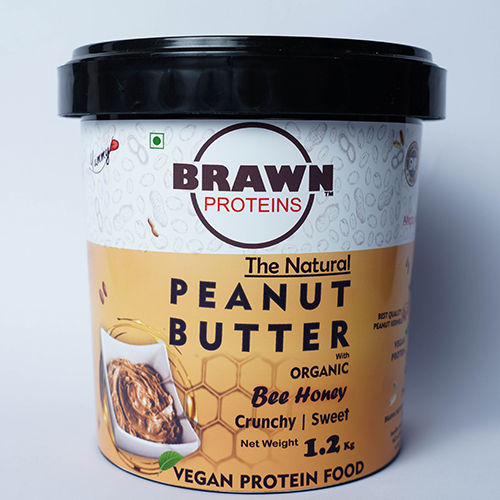 Natural Crunchy Peanut Butter Sweetened