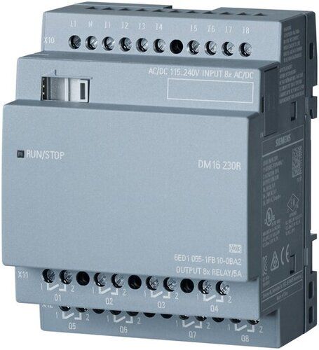 SIEMENS LOGO DM16 230R Exp mod 4 MW 8DI 8DO 6ED10551FB100BA2