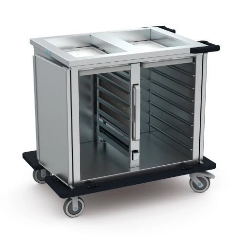 Stainless Steel Hot Food Trolley Application: Commercial