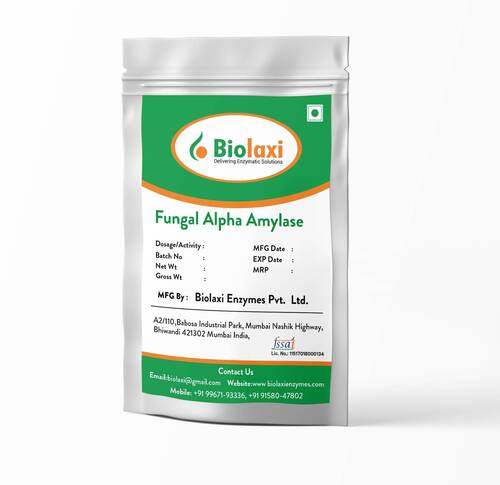 Fungal Alpha Amylase Enzyme For Bakers