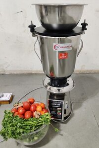 10 Ltr Round Mixer Grinder - Capacity: As Per Work Liter/day