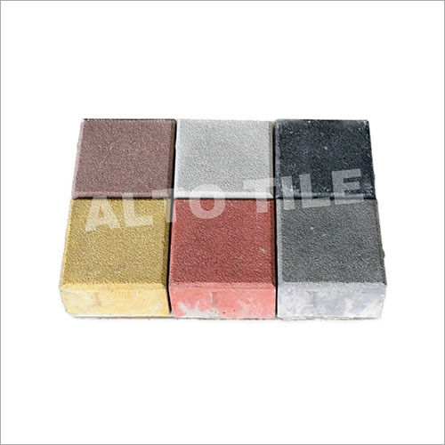 4 by 4 Matte Finish Paver Block