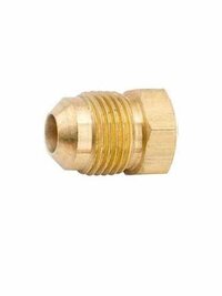Brass flare fitting part