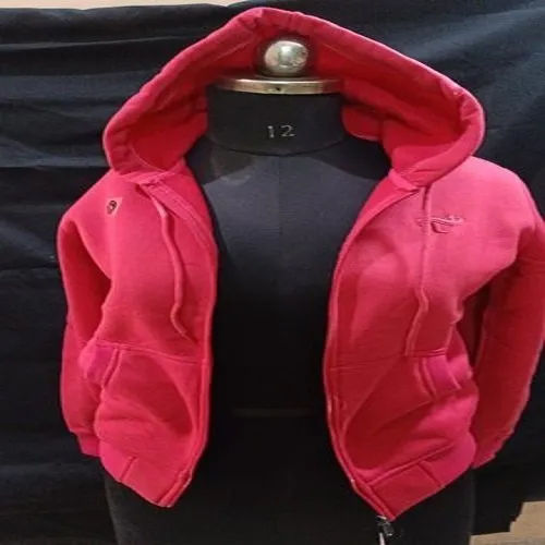 Pink Ladies Cotton Hoodies