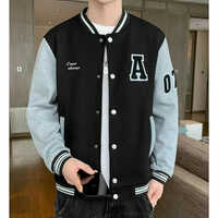 Men Full Sleeves Varsity Jackets Age Group: Adult
