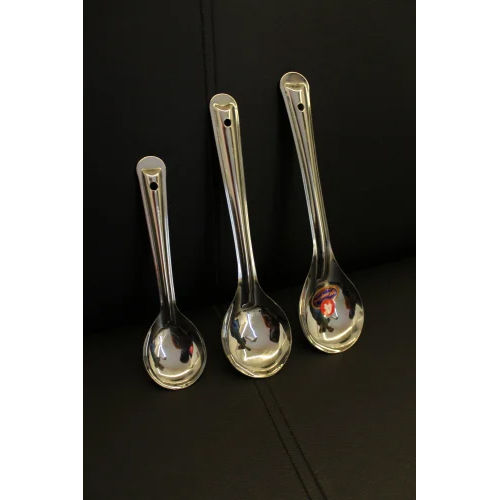 Stainless Steel Oval Spoon