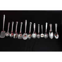 Steel Cutlery Set - Stainless Steel, Polished Finish, Oval Shape | Silver Color, Elegant Design