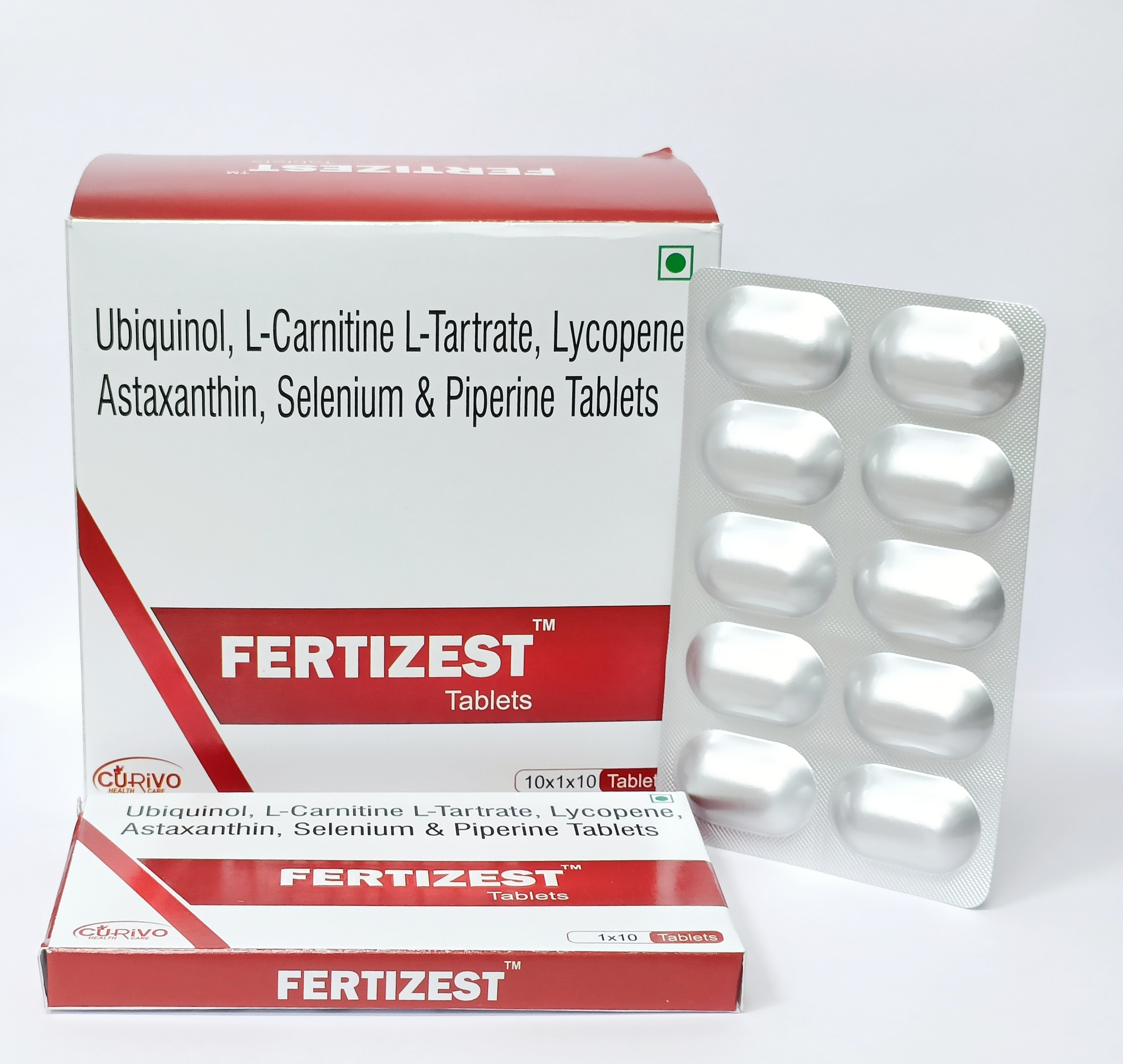 Ubiquinol L-Carnitine L-Tartrate Lycopene and Piperine Tablets