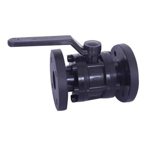 HDPE Flanged End Ball Valve