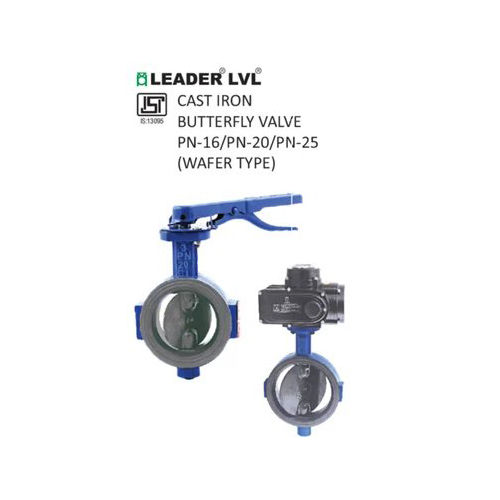 LEADER MAKE Cast Iron Butterfly Valve PN-16