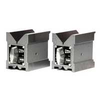 Polished Metal Magnetic V Blocks