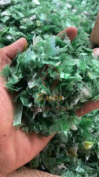 PET bottle flakes mix color