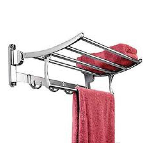 Silver 2224 Folding Towel Rack