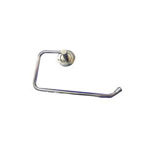 Silver 2230 S.s Towel Ring Half Cut