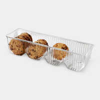 Transparent Pvc Cookies Tray