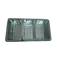 Plastic Mobile Charger Blister Tray - 0.35 Mm Thick, Rectangular Shape, Transparent Color | Durable Pet Plastic, Soft Hardness, Customizable Size