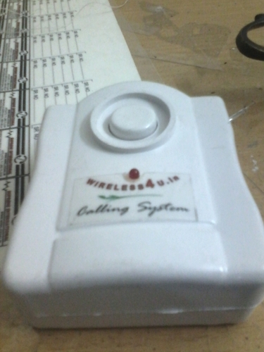 WIRELESS REMOTE CALL BELL