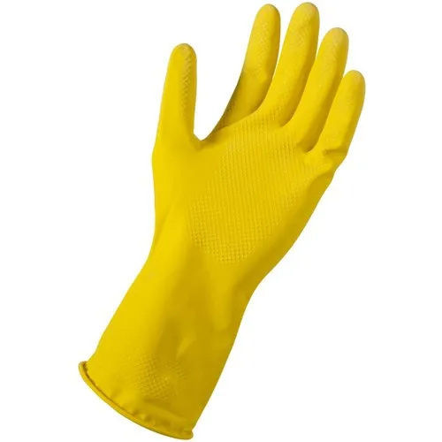 Yellow Rubber Gloves