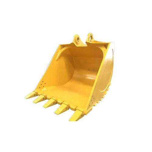 Yellow Industrial Excavator Bucket