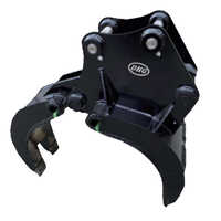 Accentric Pin Hydraulic Grapple