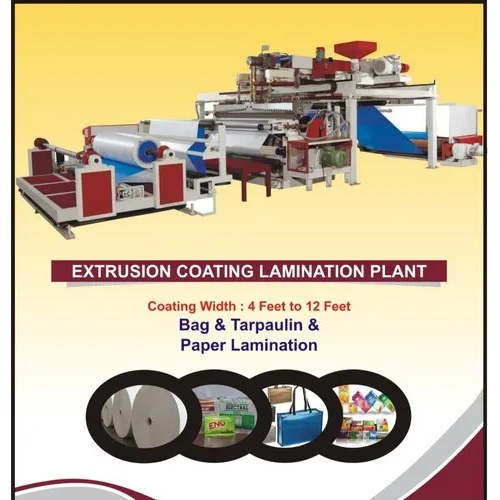 Automatic Twin Die Extrusion Coating Lamination Plant