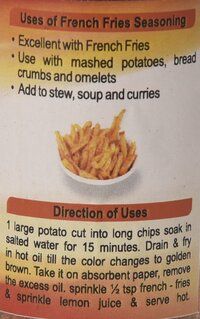 French Fries Seasoning