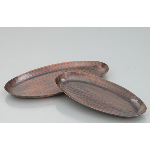 Copper Oval Platter