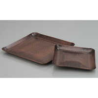 Copper Square Platter Design: Plain