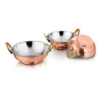 Copper-stainless Steel-brass Copper Biryani Kadai