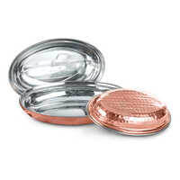 Copper-stainless Steel Copper Oval Dish