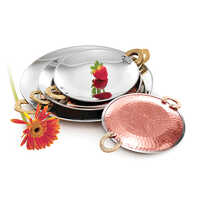Copper-stainless Steel-brass Copper Tawa