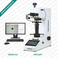 Computerized Digital Touch Screen Vickers Hardness Tester (vht-adt Series With Vidas 4.0) - 585x200x630 Mm , 10x Digital Eyepiece, Auto Turret Mechanism, Lcd Touch Display, Halogen Illumination
