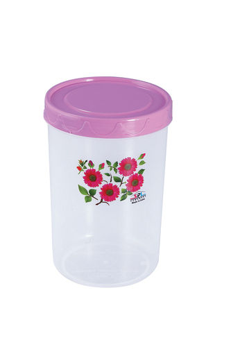 Household Container Euro 1500 Ml Plain Set Of 3pcs