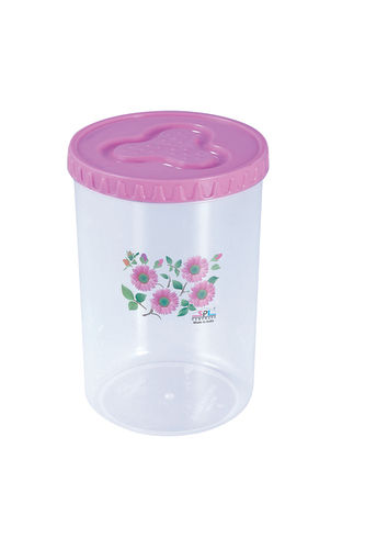 Household Container Euro 2000 Ml Plain Set Of 3pcs