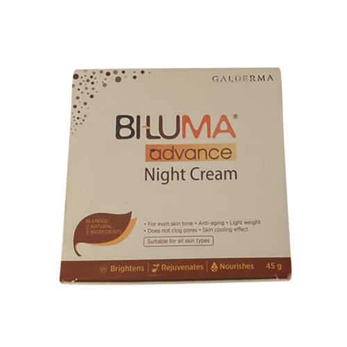 Biluma 45G Advance Night Cream General Medicines