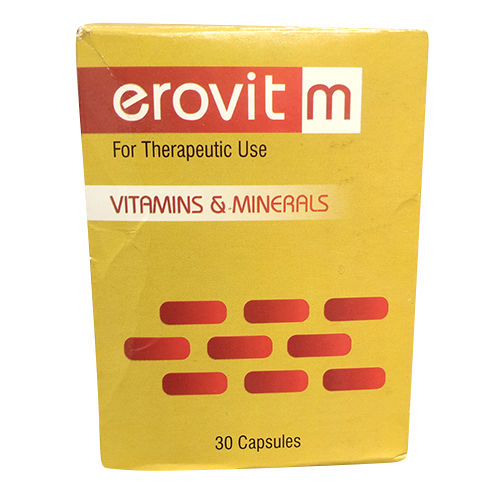 Vitamins And Minerals Capsules General Medicines