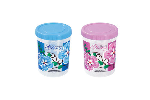 Household Container Euro 500 ml Printed Set of 6pcs