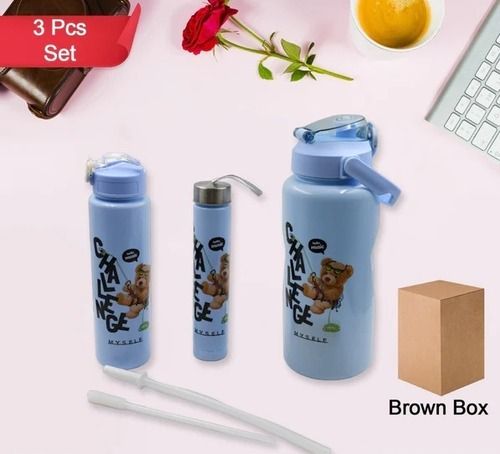 PLASTIC WATER BOTTLE 3 PCS