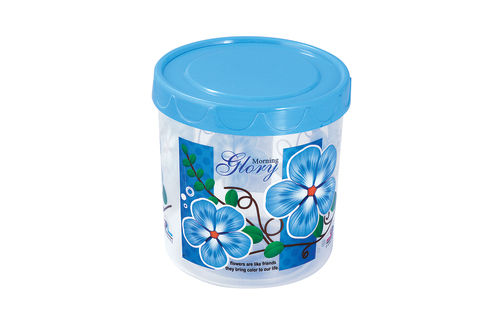 Household Container Euro 1000 ml Printed Set of 3pcs