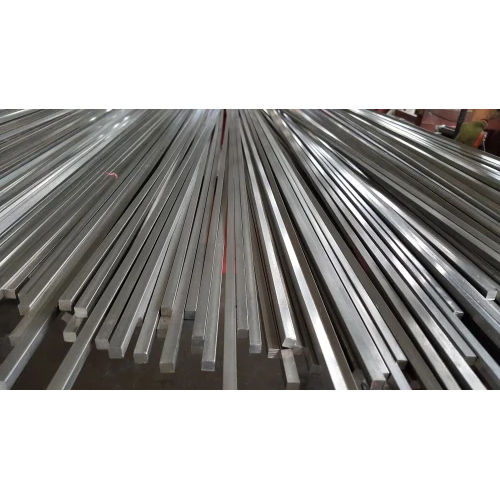 Silver Stainless Steel 304 Square Bar