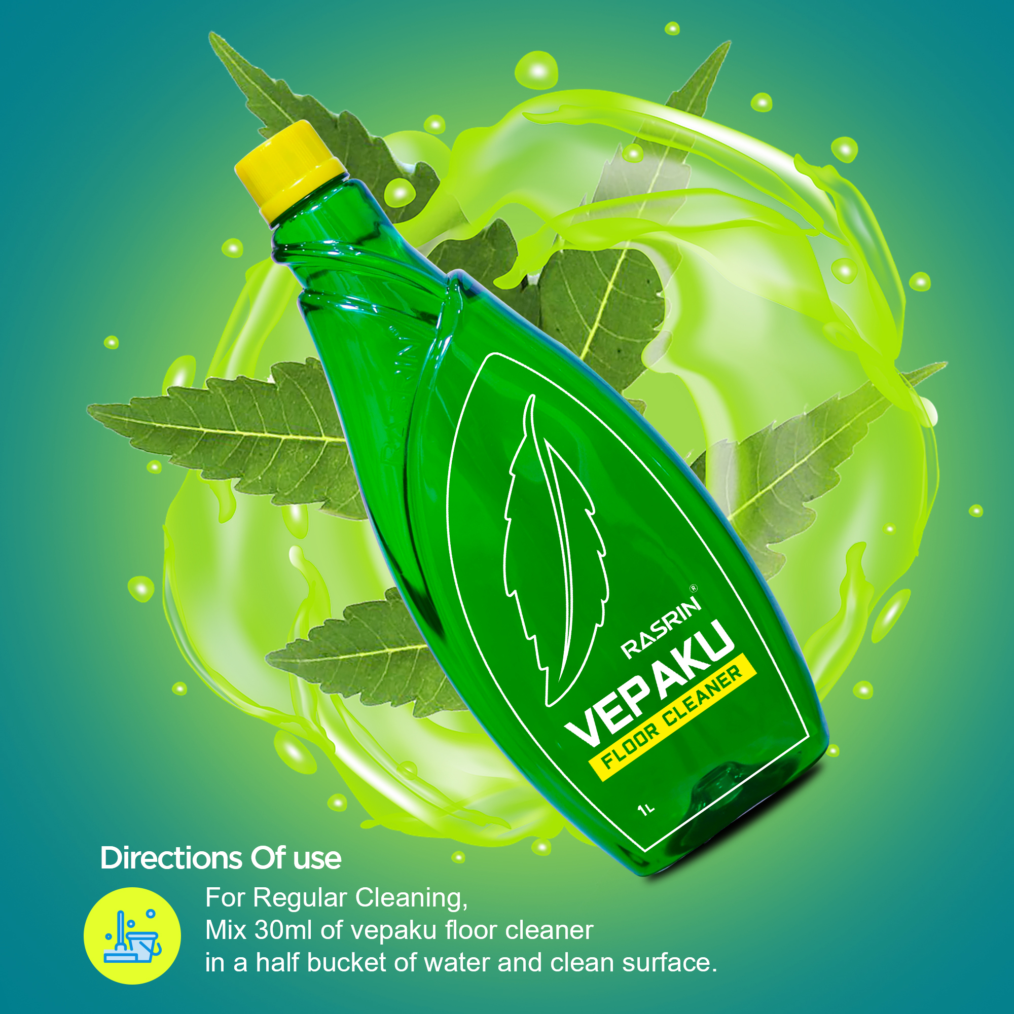 VEPAKU FLOOR CLEANER 1LT