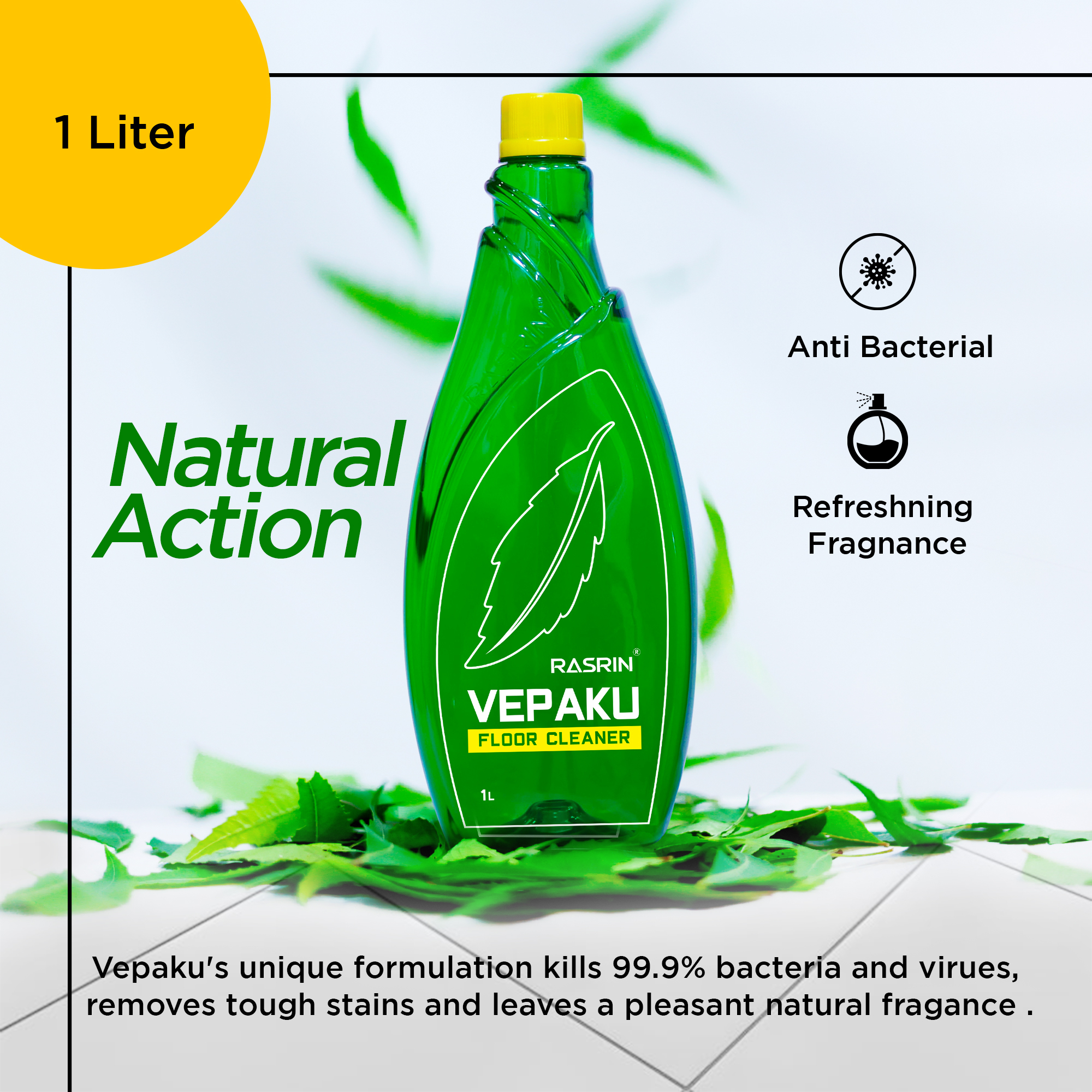 VEPAKU FLOOR CLEANER 1LT