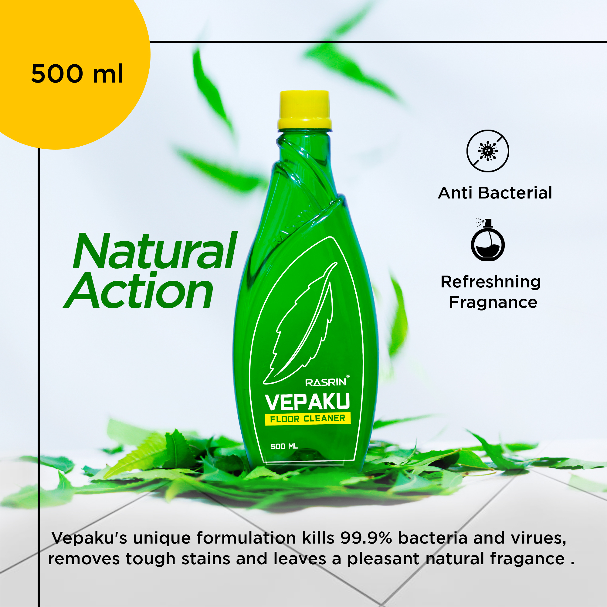 VEPAKU FLOOR CLEANER 500ML