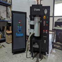 2 In 1 Induction  Vacuum Jewellery Casting Machine - Color: Black