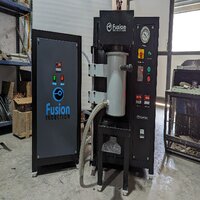 Induction Bottom Pouring  Vacuum Casting Machine - Color: Black