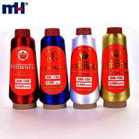 Metallic Yarn Ms (st) Type - 65% 150d Polyester, M-type Flat Metallic Yarn, Silver/gold/rainbow Colors | Pliable, High-grade For Embroidery, Knitting, Ropes