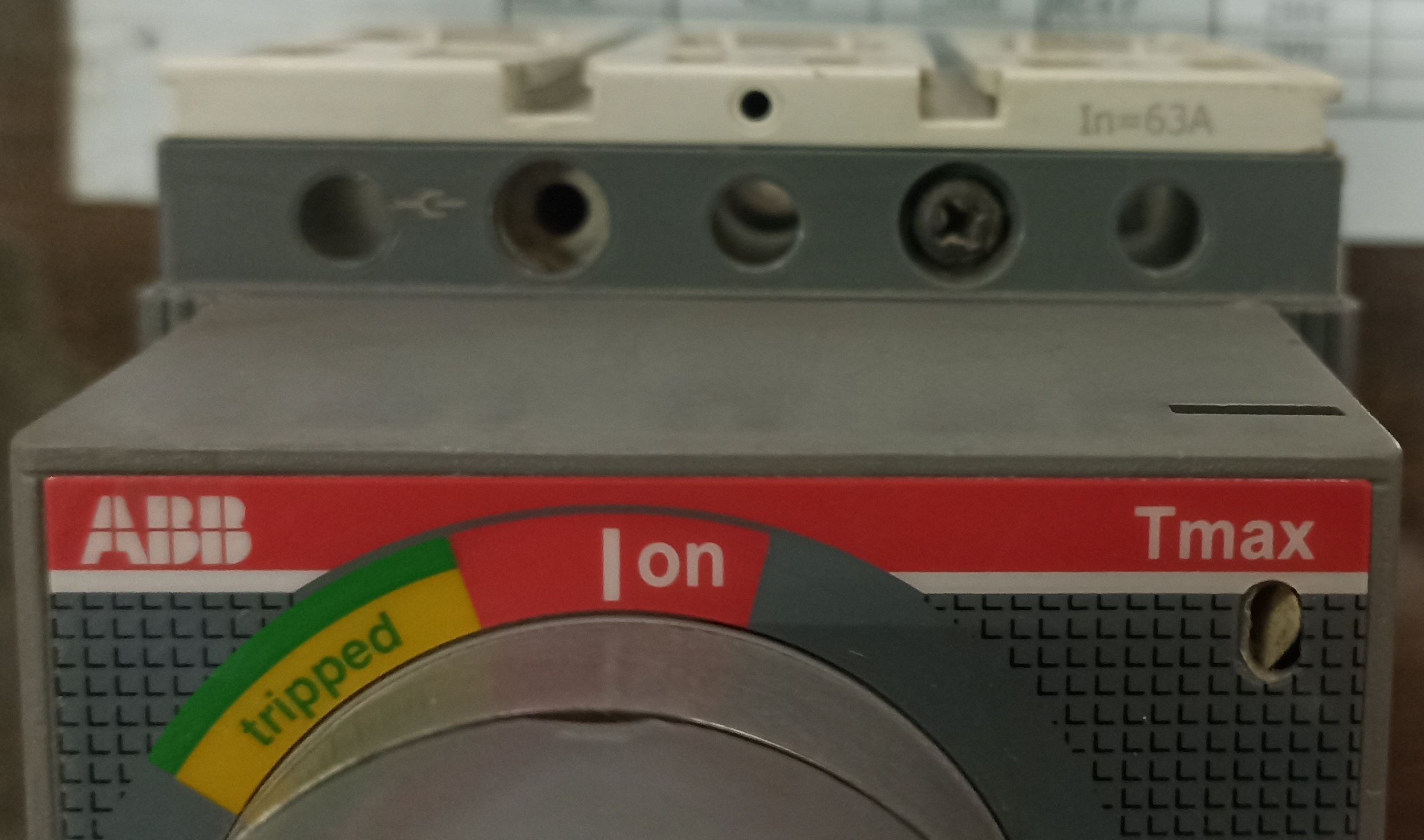 ABB SACE TMAX 63A 3P MCCB