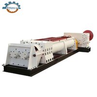 Clay Brick Making Machine Extrusion Mixer - 2400mm Length, Red & White Color | Automatic Operation, High Durability, 1 Year Warranty